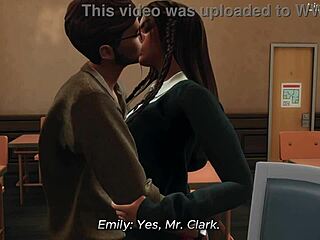 big tits student gets fucked rough by teacher in sims 4 anime hentai