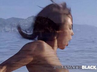 PrivateBlack - Anastasia Brokelyn's Bouncy Butt Rides BBC By Sea