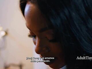 interracial lesbian friends with benefits spice it up with anal toys