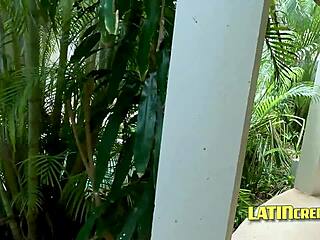 i saw these latino twinks on vacation tryin hardcore threesome with anal