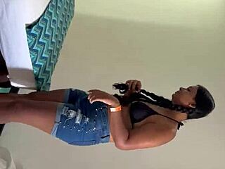 Hotel receptionist gets banged by guest while changing sheets. It’s wild with deepthroat and big tits action