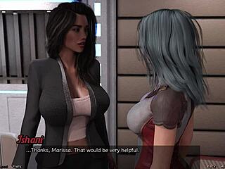 Stranded In Space 110 - Busty Ebony Milf Fucks Friend's Monster Cock