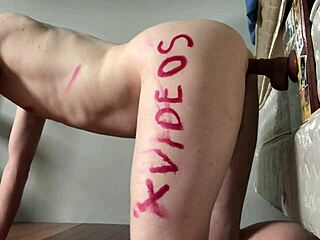 Cute Blue-Eyed Ladyboy Takes Deep Anal From Black Guy