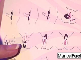 Marica opens a gift box packed with naughty sex toys to try.