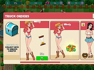 Nutaku booty farm hentai game flashing big tits?