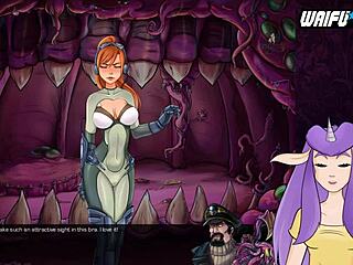 Starcraft Ii Slutcraft Redhead Strips And Swallows Monster Cum