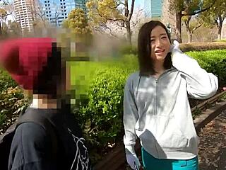 Japanese Amateur Riko Chan Serves Hardcore Cumshot in Homemade Action