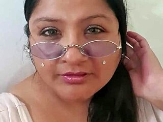 Selfie swallow with big tits