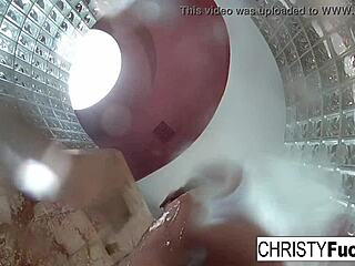 Hot Shower Fun With Christy Dahlia And Ivan