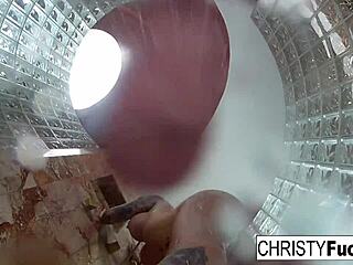 Hot Shower Fun With Christy Dahlia And Ivan