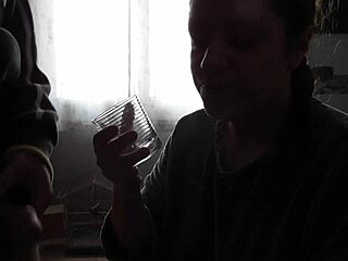 i can’t get enough of him sucking me off and drinking cum from a glass.