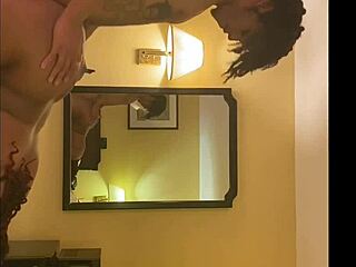 yo, watch this 18-year-old ebony with a fat ass getting drilled in a hotel room
