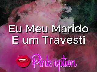 eu, meu marido e um travesti em encontro íntimo e quente