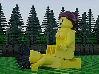 Lego porn brings anal and pussy licking alive