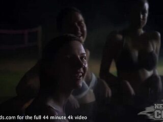 late night party with lucia and rebeka ruby sucking dick