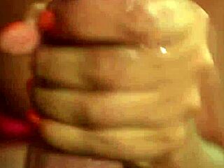 A small perky Latina gets a facial