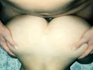 I bent over for my fan in a live doggystyle fuck.