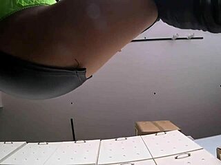 Sexy Asian in leather boots dominates her boss with tight ass