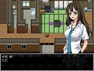 playing hentai japanese school girl game, search for doribire on google