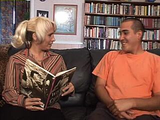 stepmothers in lingerie getting pounded hard in wild doggystyle action.