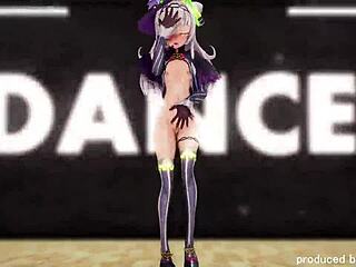hololive murasaki shion ฝันถึงเธอ แอนิเมชั่น mmd