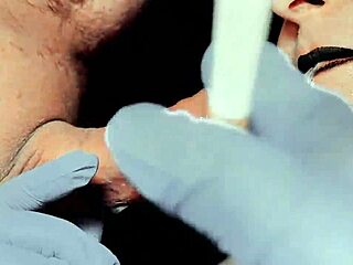 Close Up - Blowjob Delivers Hot Sperm Deep Down Her Throat In Wild Session