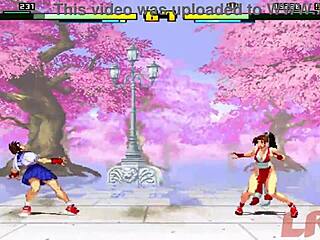 「おお、TQHマイチームがチュンリーチームとホットヘンタイアクションでバトル！」