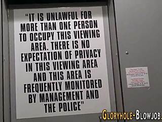 Gloryhole Suck With Monster Cock