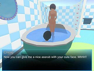 Is this femdom university cherry in bathroom humiliation?