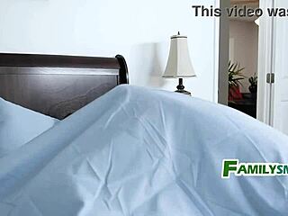 Stepsister Surprised Me While I Was Resting With Oral Blowjob On Bed