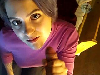 Russian homemade deepthroat scene