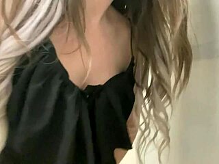 Cute milf masturbates wet in public pov compilation