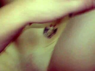 White skin skinny teen with big erect nipples rides in cowgirl pov