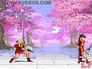 「おお、TQHマイチームがチュンリーチームとホットヘンタイアクションでバトル！」