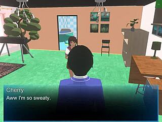 Is this femdom university cherry in bathroom humiliation?