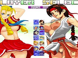 Oh yeah, TQH Mai team battles Chun-Li team in hot hentai action!