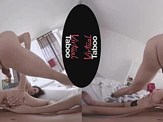 Virtual taboo anal slut gets hardcore assfucking 😈