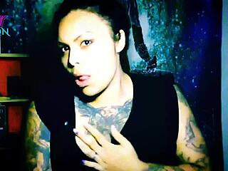 Sexy latina striptease in lingerie