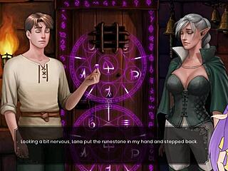 Elfka dostane drsný sex s monstrózním čurákem v anime