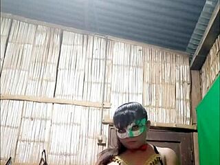 Latina hijastra bent over for padrastro to eat and fuck wet vagina