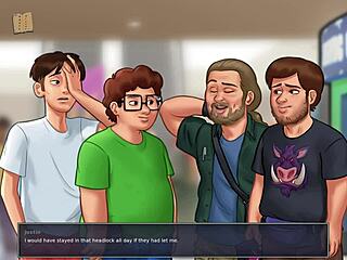 Summertime Saga 155 revela nuevas escenas eróticas de anime