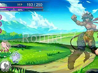 Chica musculosa minos-chan follada en hentai