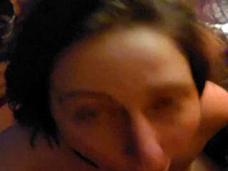 my slavegirl receives a facial cumshot in bdsm session