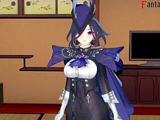 Clorinde's intense blowjob in Genshin Impact fantasy overwhelms my senses