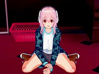 Super Sonico Gets Horny While Modeling for You - Super Sonico