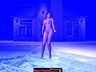 I felt wild desire during that poolside night encounter