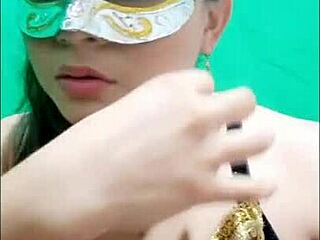 Latina hijastra bent over for padrastro to eat and fuck wet vagina