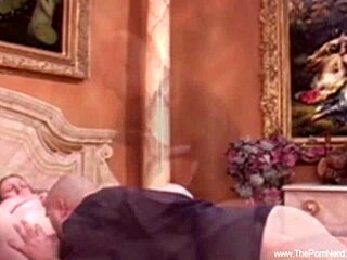 a married cougar cheats at wedding in interracial threesome with black cock and cumshot enjoyment