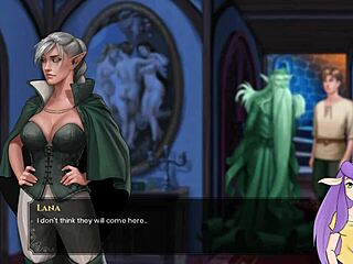 Elf gets rough sex with monster cock in anime