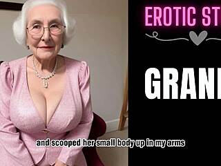 Granny Story: Granny Invites Young Male Escort for Fun Part 1